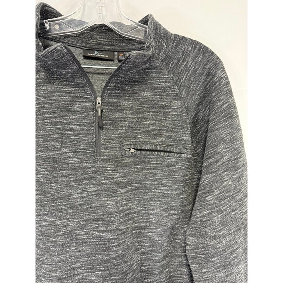 Marc Anthony Men’s Pullover Dark Gray Size Large - Picture 2 of 5